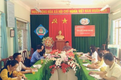 CHI BỘ TRƯỜNG THCS EA BUNG TỔ CHỨC HỘI NGHỊ KIỂM ĐIỂM, ĐÁNH GIÁ, XẾP LOẠI CHI BỘ VÀ ĐẢNG VIÊN NĂM 2025