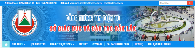 Sở GD&ĐT Đăk Lăk