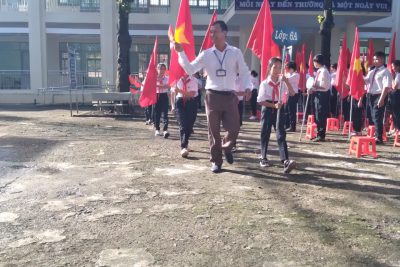 TRƯỜNG THCS EA BUNG KHAI GIẢNG  NĂM HỌC 2023- 2024.