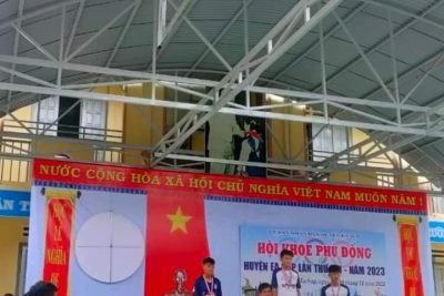 TRƯỜNG THCS EA BUNG THAM GIA HỘI KHỎE PHÙ ĐỔNG CẤP HUYỆN LẦN THỨ XVI NĂM 2023.